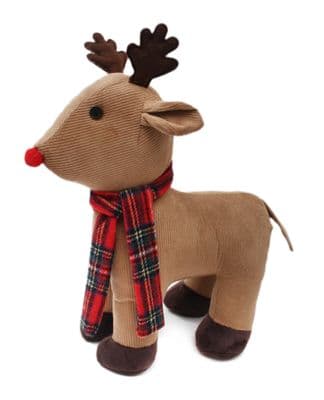 Dasher Christmas Reindeer Standing Doorstop