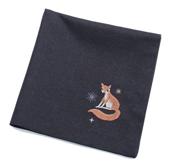 FOREST FOLK Embroidered - Napkin 18