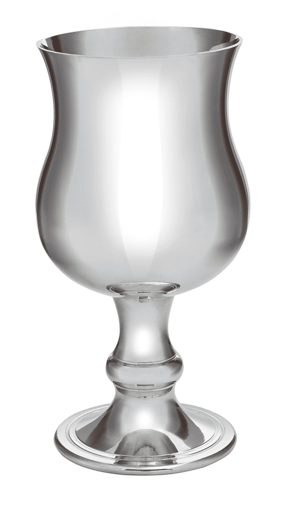 Georgian Pewter Large Goblet – Elegance