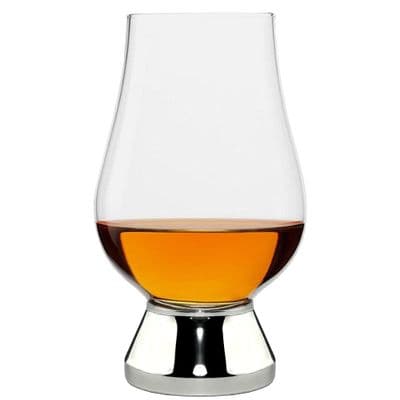 Glencairn Whisky Glass with Pewter Base 200ml – Handmade