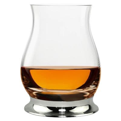 Glencairn Whisky Mixer Glass with Pewter Base 350ml – Handmade