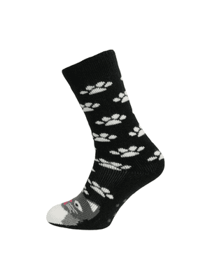 Ladies Heat Machine 2.3 Tog Rating Thermal Winter Animal Slipper Socks UK 4-8