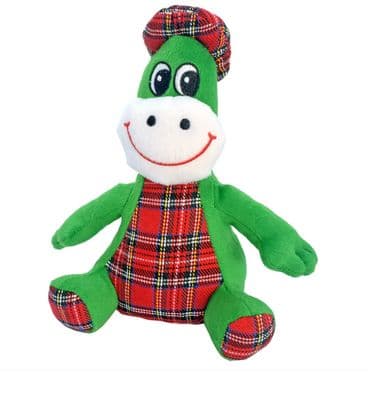Loch Ness Monster Nessie Soft Plush Toy 20cm Scottish Tartan Nessie & Tag GIFT