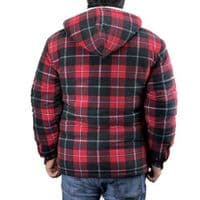 Men's GAME R5056 Richmond Sherpa Long Sleeve Fur Lined Lumberjack Workwear Shirt