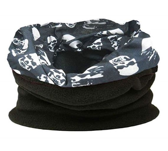 Fleece Designer Mens Snoods Neck Warmer Fleece Windproof Neck