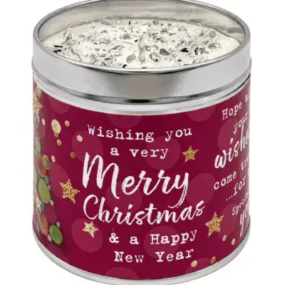Merry Christmas Just Becasue Festive Scented Candle