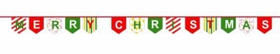 Merry Christmas Paper Bunting 250cm