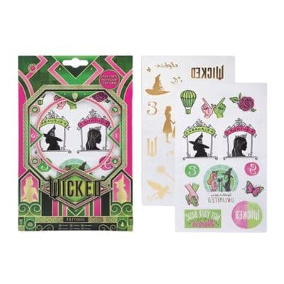 Official Wicked Metallic Tattoos Temporary Tattoo Lovely Designs New