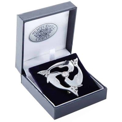 Pewter Brooches