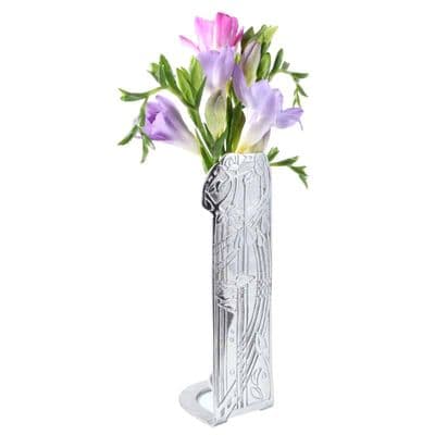 Pewter Stem Vases