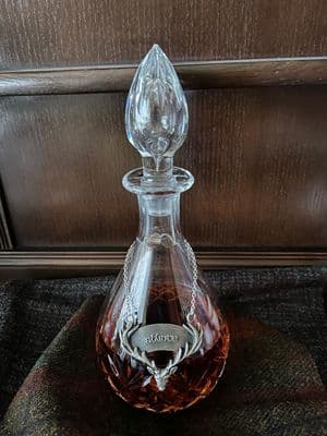 Pewter Whisky Decanter Labels