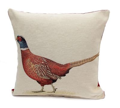 Pheasant Tapestry Style Cushion 45cm x 45cm