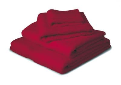 Premier Collection Bath Sheets (Set of 2) - Deep Red