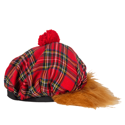 Red Royal Stewart Tartan See You Jimmy Hat with Ginger Hair by Thistle Edit Prod