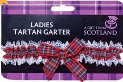 Royal Stewart Tartan Garter – Ladies by A Gift from Scotland
