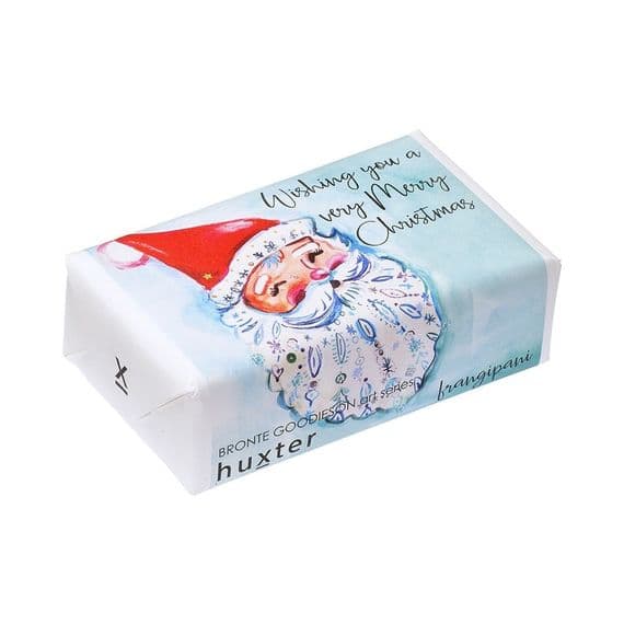 Santa's Hat Huxter Bar Soap - Frangipani