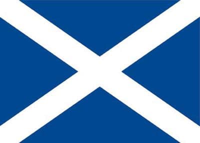 Scotland Saltire Flag Tea Towel – St Andrews by Heather Gift