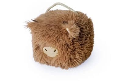 Scottish Highland Hairy Cow Sqaure Door Stop