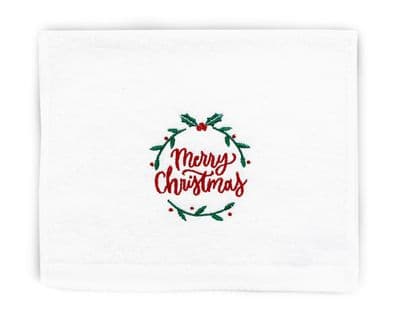 SEASONS GREETINGS  Guest Towel