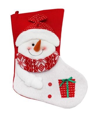 SNOWY Snowman - Stocking