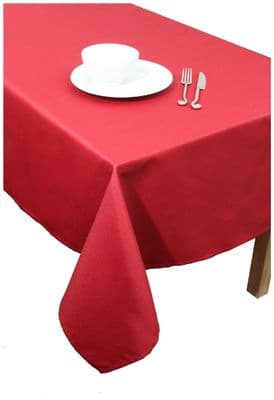 Sparkle Christmas Table Cloth 67x 100 - Red