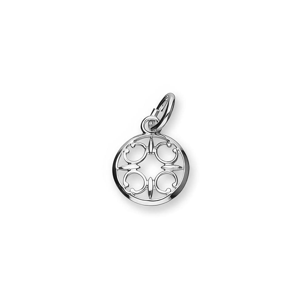 St Magnus Sterling Silver Charm - Handmade in Orkney