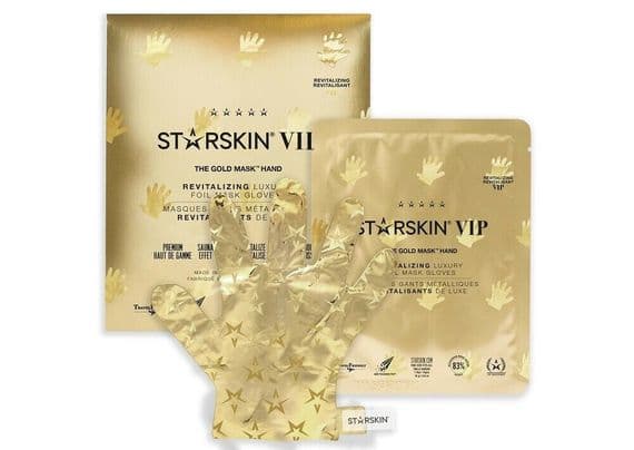 Starskin VIP The Gold Mask Hand Revitalizing Foil Mask Gloves