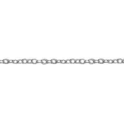 Sterling Silver Belcher Chain 16 inch + 2 inch Extender