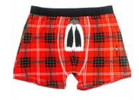 Instakilt Cotton Boxer Shorts – Tartan Design