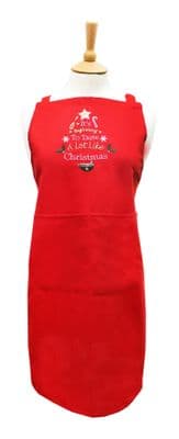 TASTES LIKE CHRISTMAS - Bib Apron 26
