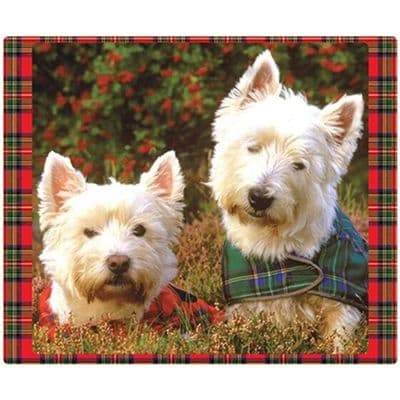 Westies & Heather Placemats