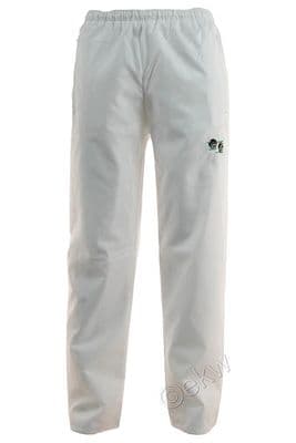 White Bowling Waterproof Trousers – Sizes Small to 5XL