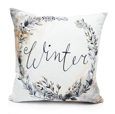 Winter Time Christmas Cushion 42cm x 42cm