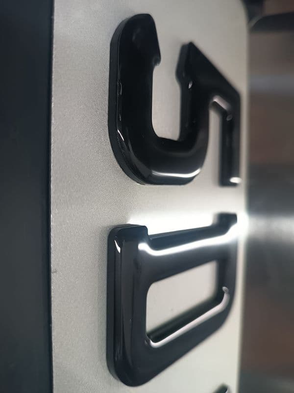 5D number plates (Pair)