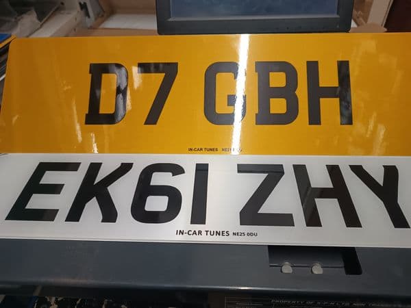 Plain Printed Plates (single)