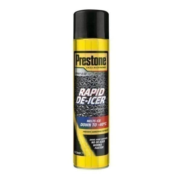 Prestone 600ml aerosol de-icer