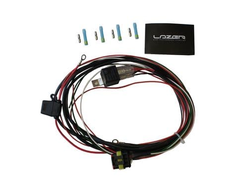RS range single lamp relay harness with splice
