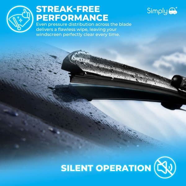 Simply Multi-fit Flat wiper blades