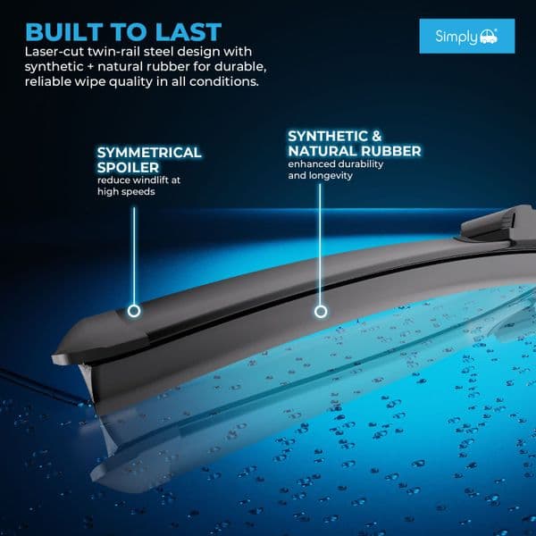 Simply Multi-fit Flat wiper blades
