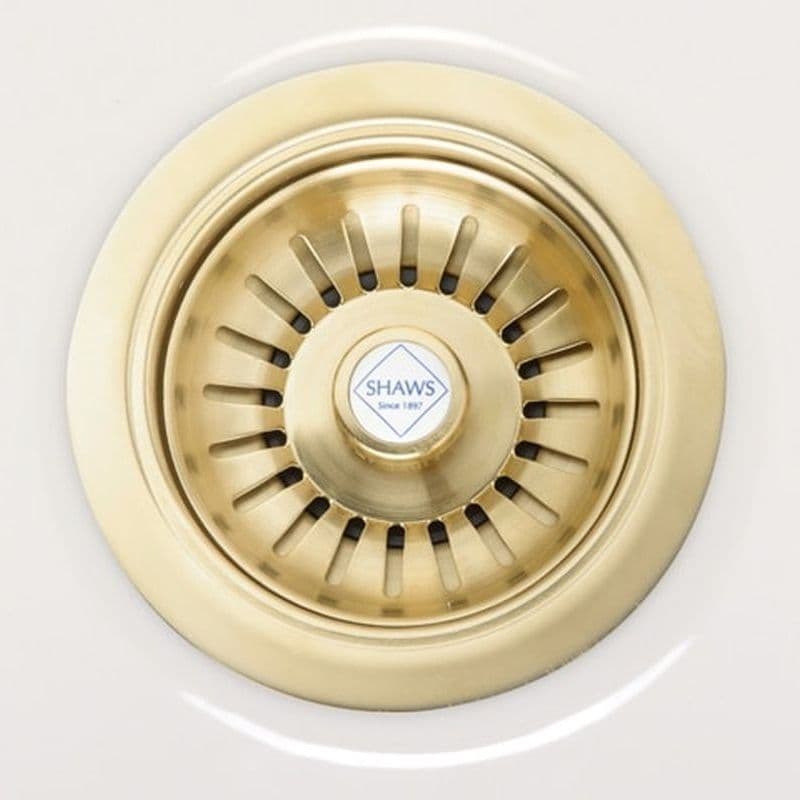 Shaws 90mm Antique Bronze Basket Strainer Waste