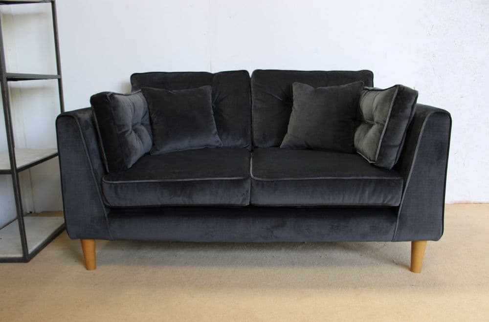 Cricket 2 Seater Sofa slate velvet