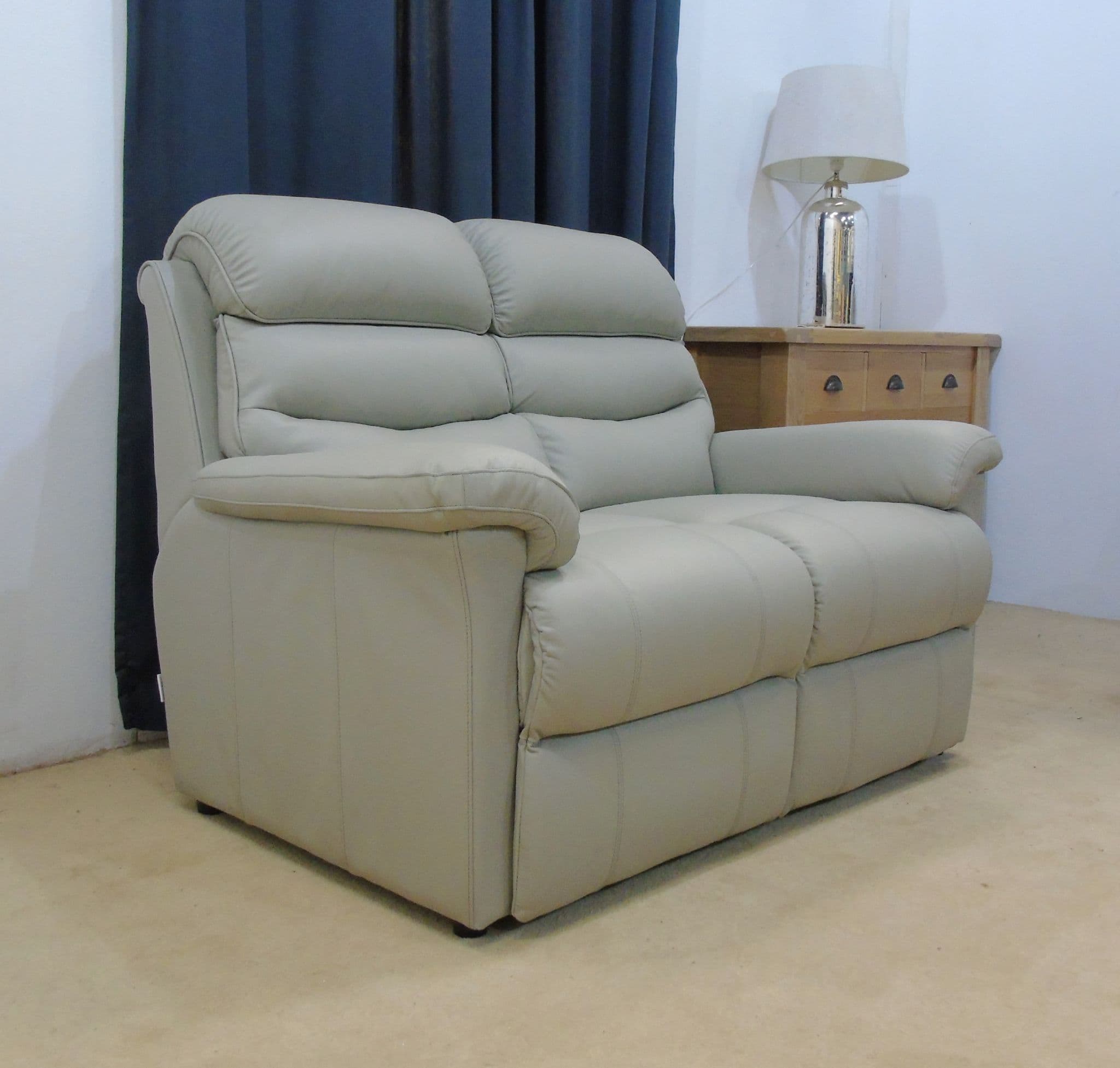 LaZBoy Tulsa Leather 2 Seater Sofa