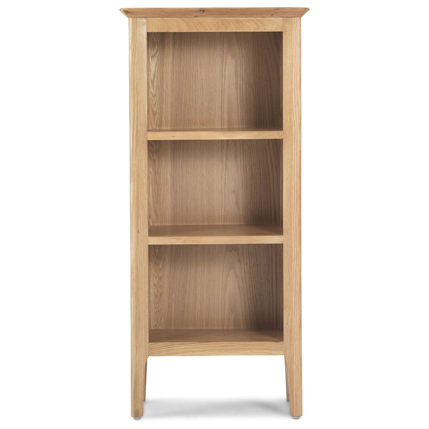 Stanton Oak Narrow Low Bookcase