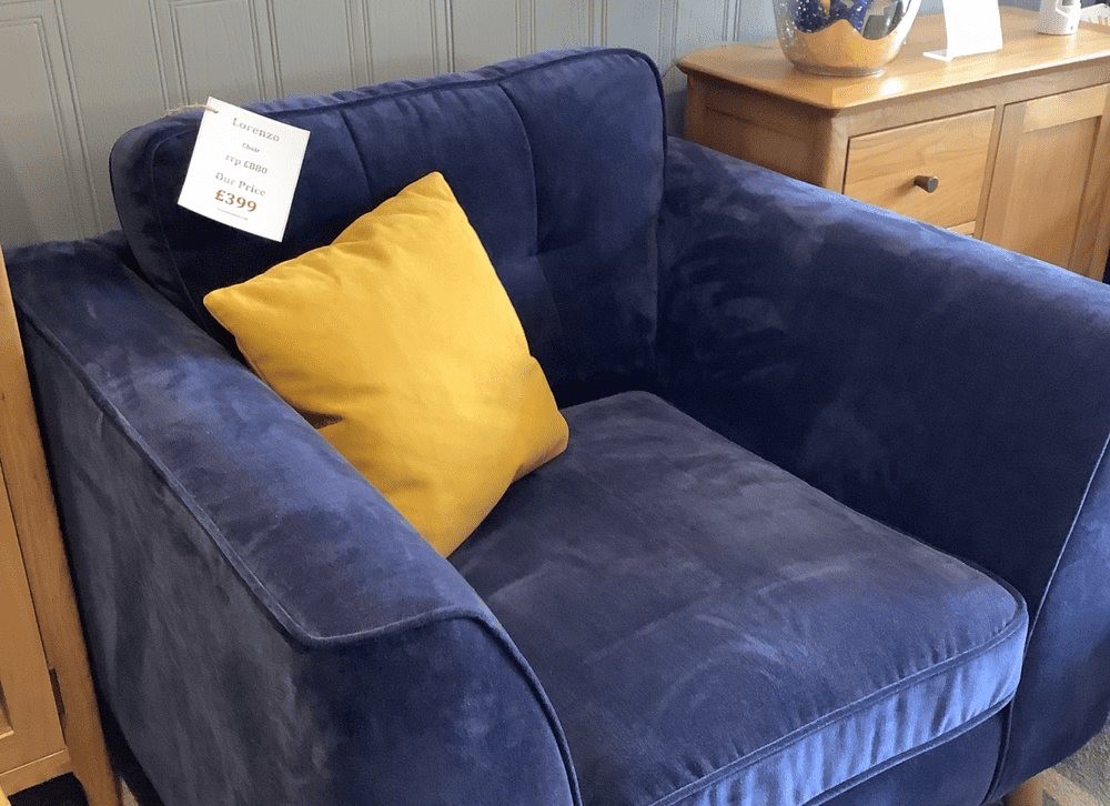 Velvet gold cushion