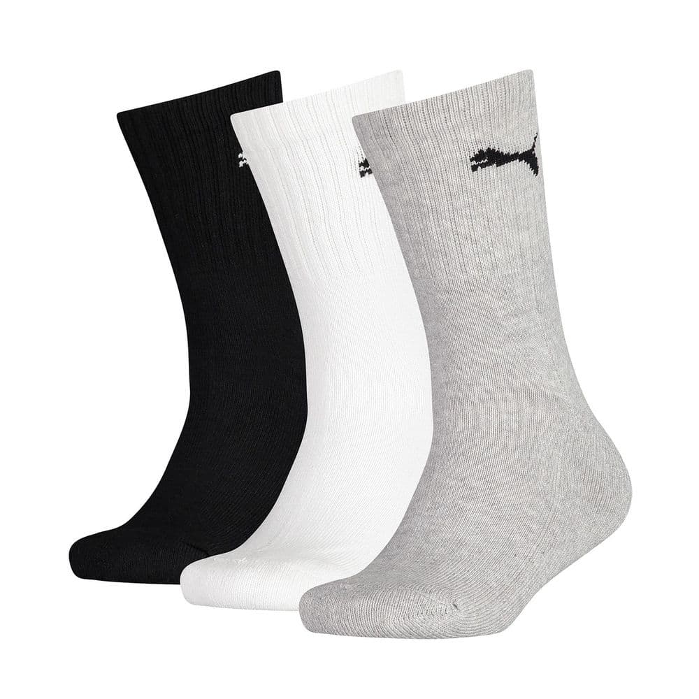 PUMA Kids Sports Crew Socks 3 Pair Pack