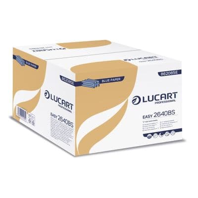 862085E Lucart C-Fold Hand Towel 1ply Blue Box 2640 (CFB001)