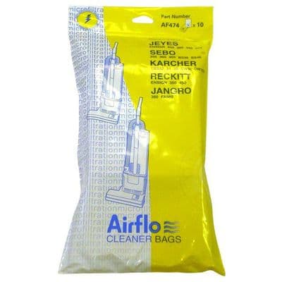 AF474 Airflow Vacuum Bags pk10