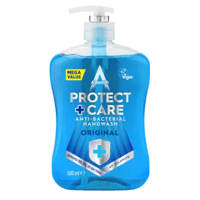 Astonish Anti-Bac Handwash Protect & Care 600ML