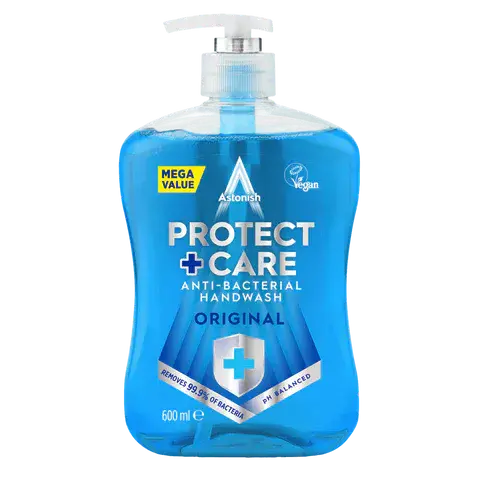 Astonish Anti-Bac Handwash Protect & Care 600ML