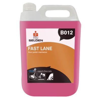 B012 Selden Fast Lane Spray Cleaner Floor Maintainer 5Lt